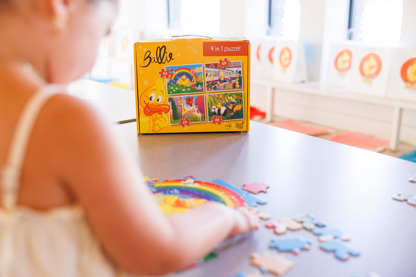 Ballie 4 in 1 puzzel