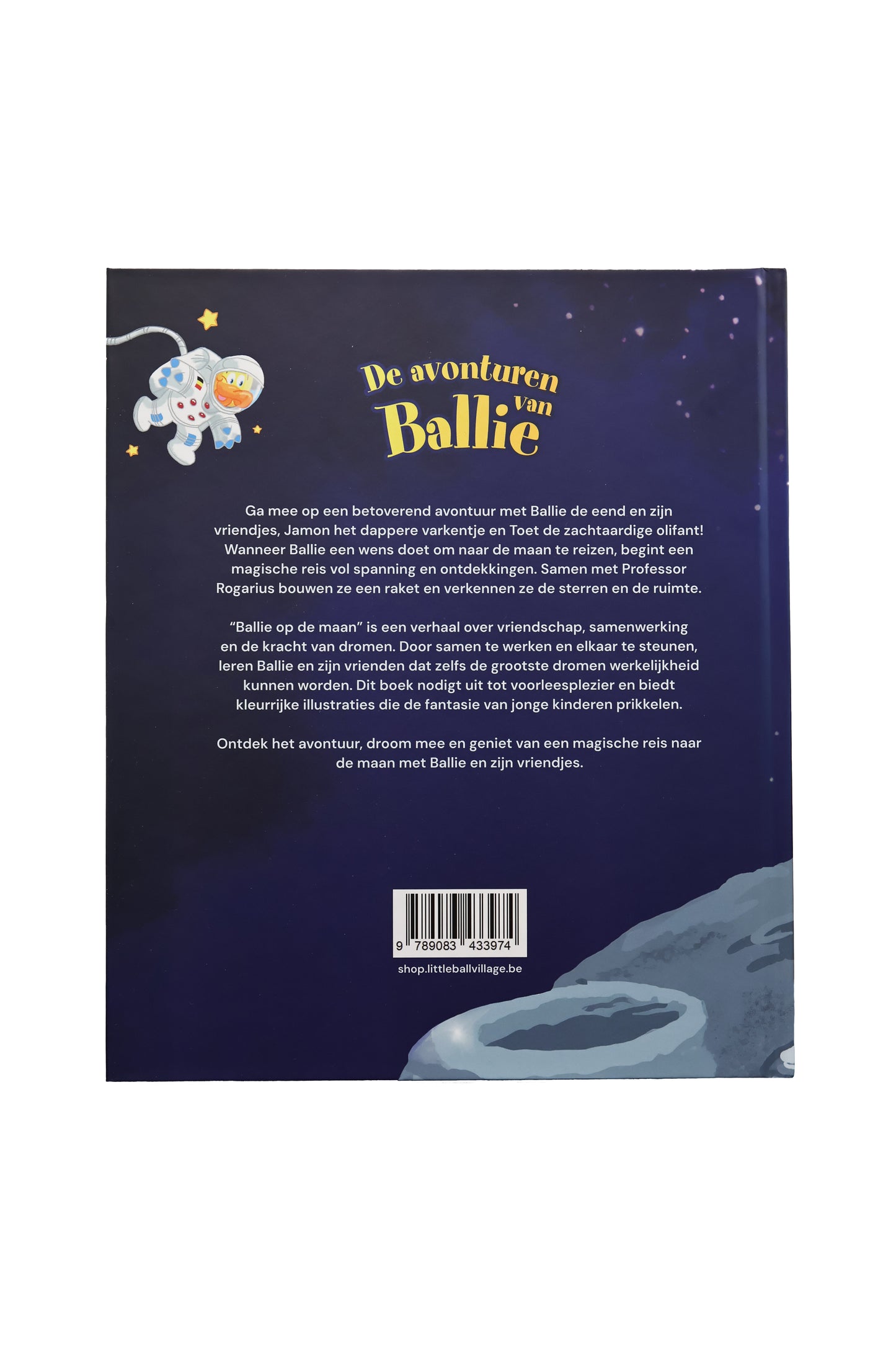 Ballie prentenboek - Ballie op de maan