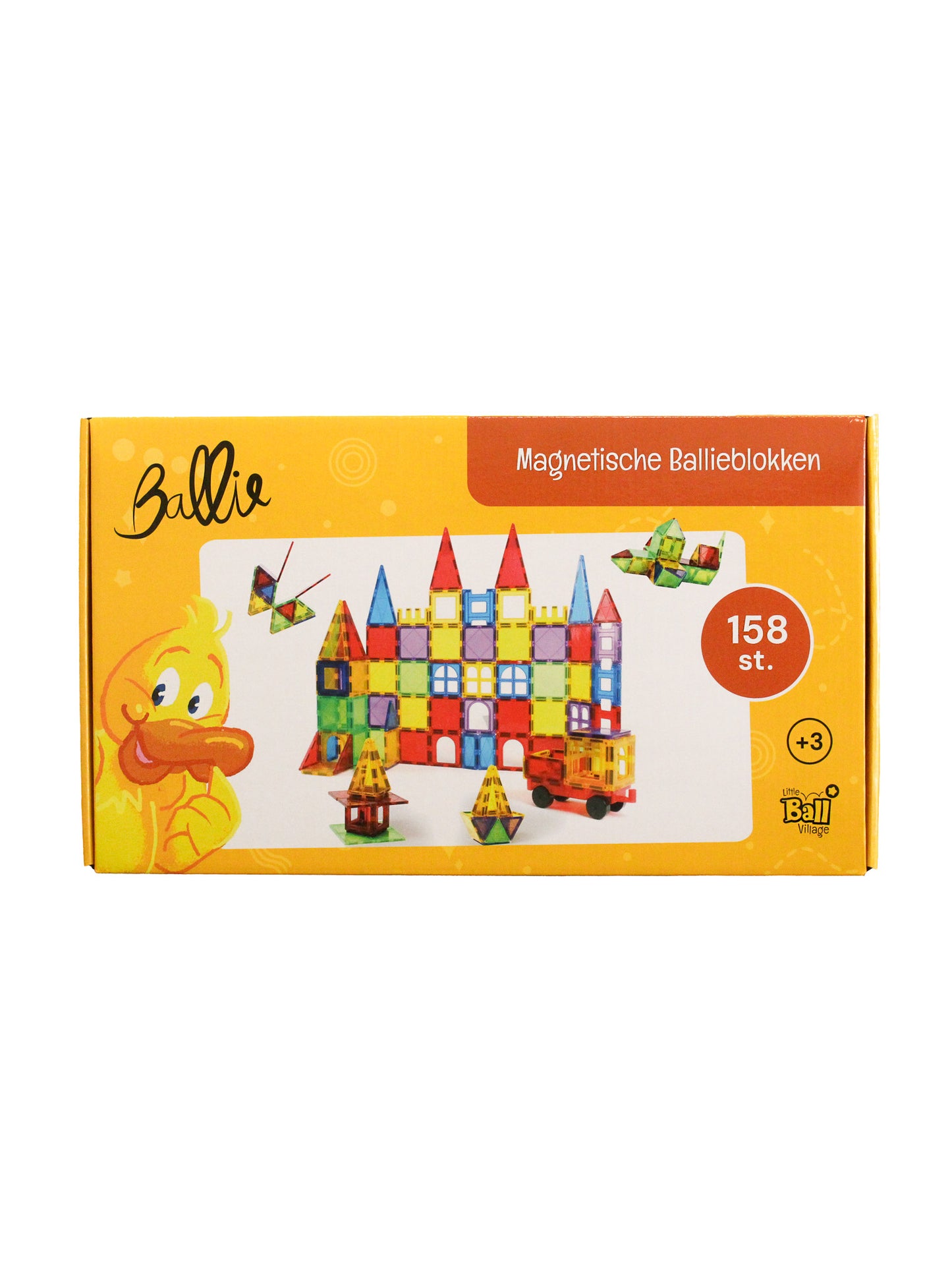Magnetische Ballieblokken 158 stuks