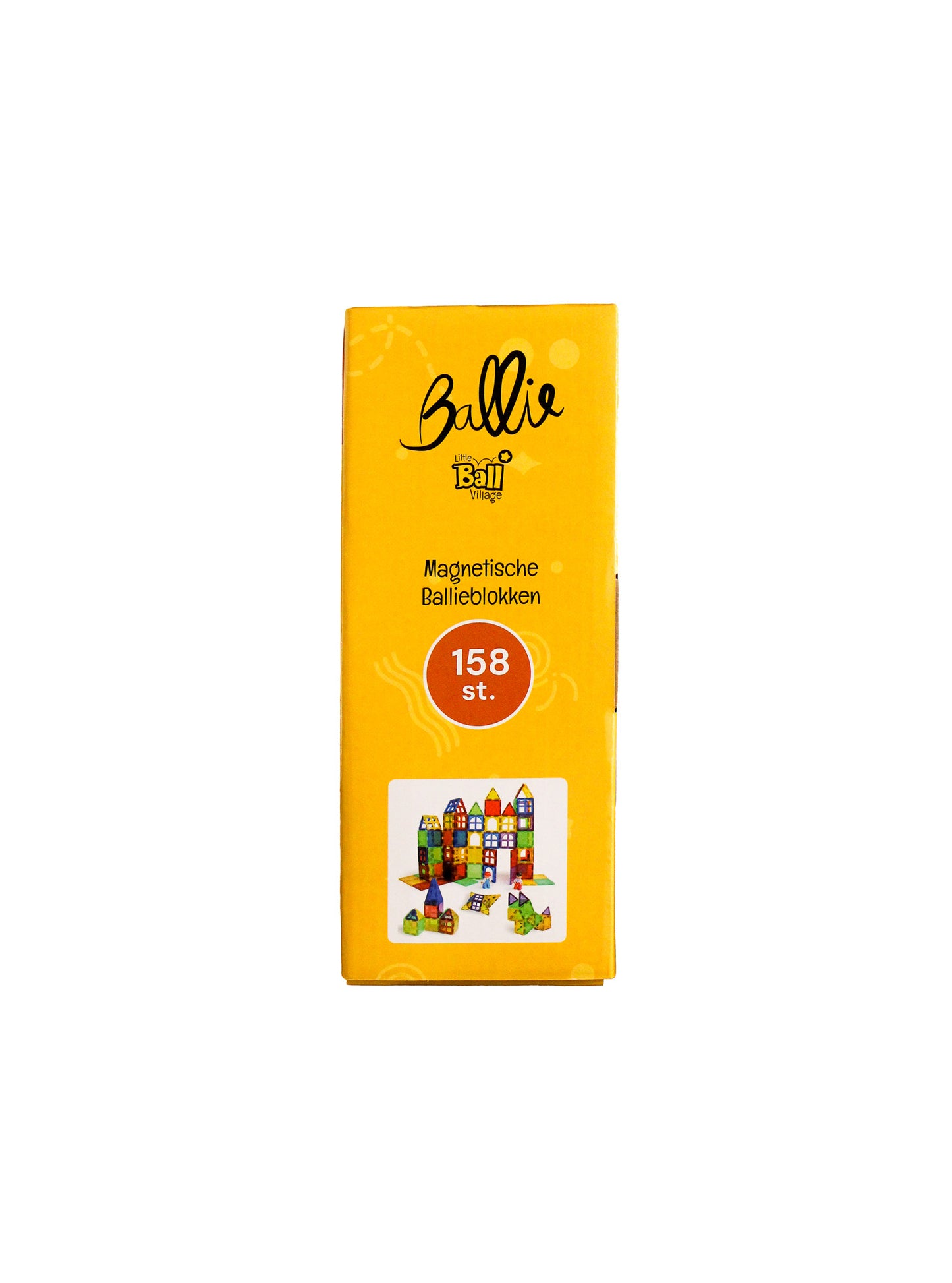 Magnetische Ballieblokken 158 stuks