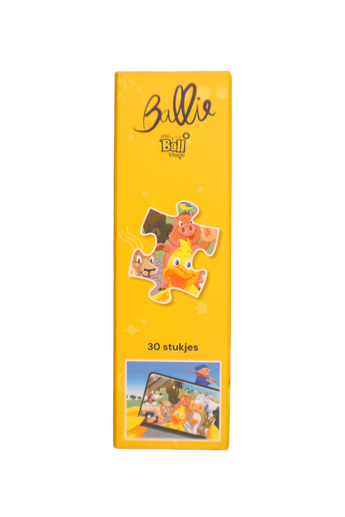 Ballie puzzel 30 stukjes - Ballie gaat de boer op